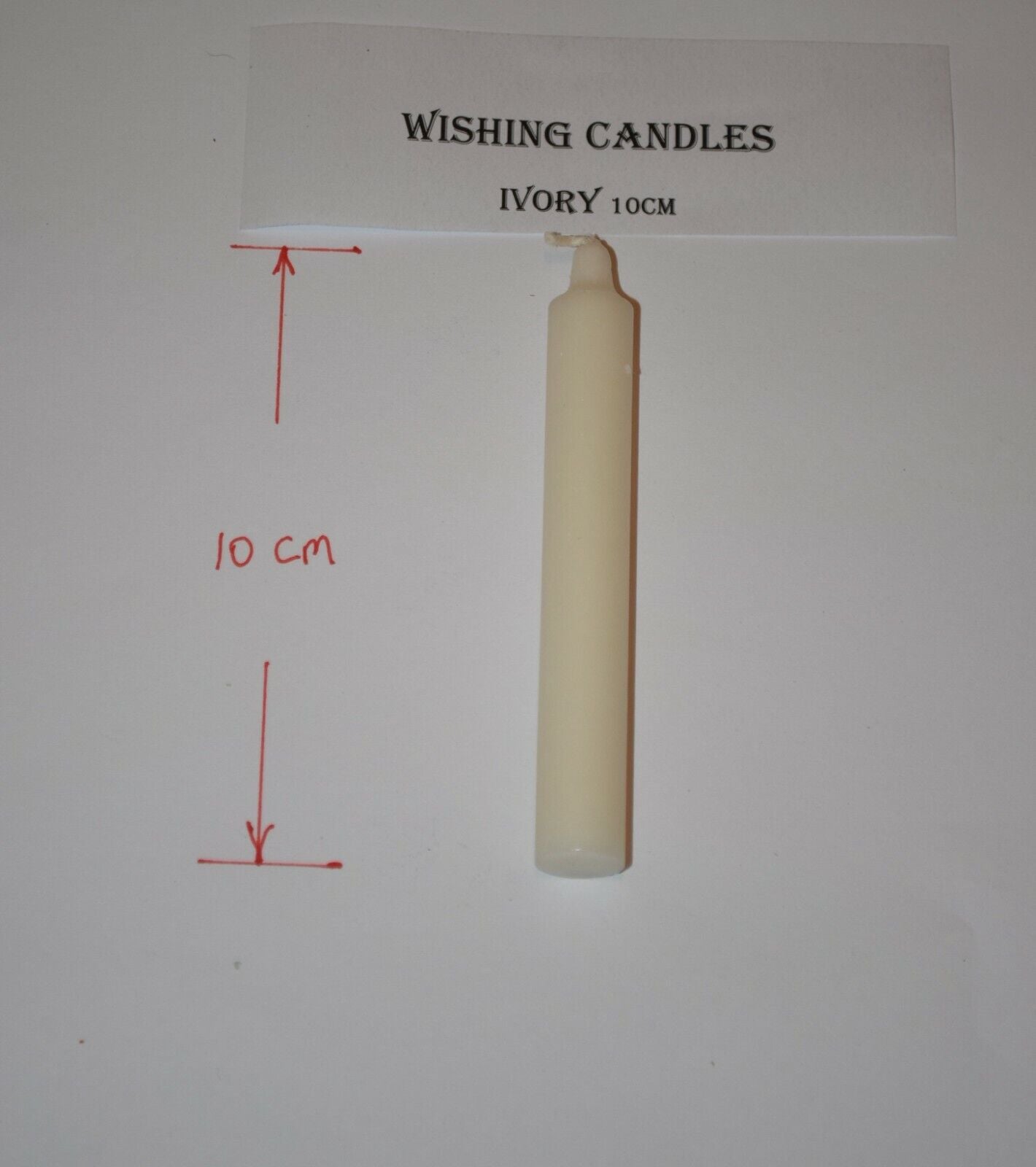 CANDLE WISH chime Ritual spiritual Pagan Altar wishing spell BULK 21 candle 10cm BELOW COST
