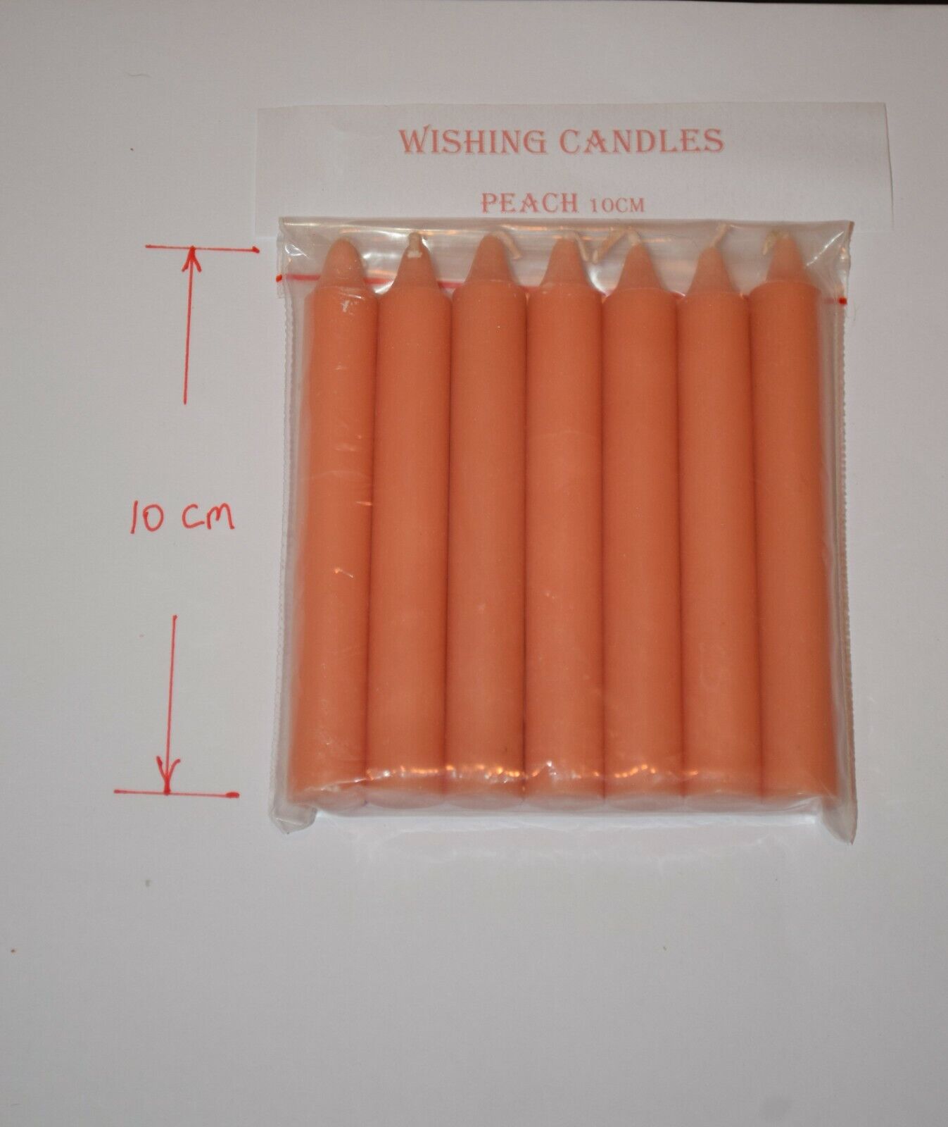 Candles wish chime candle Ritual spiritual spell ALL COLORS Bulk discount 10cm BELOW COST