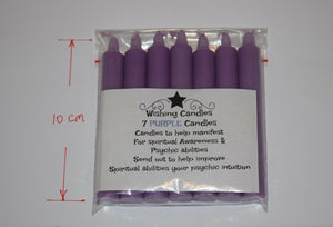 CANDLE WISH Prayer Ritual Wicca Chime spells wishing spell Bulk discount 10cm