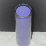 7 Day Candle Glass Blessings & Prayers Unscented Ritual church Candles 100hrs