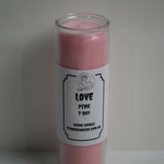 Candle 7 Day Manifesting Spells Prayer Unscented Ritual Wicca 100hrs Jar candles