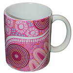 Coffee Cup Aboriginal Bulurru indigenous Tea Mug Drink WOMEN'S JOURNEY