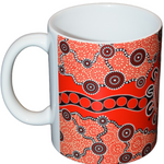 Coffee Cup Aboriginal Bulurru indigenous Tea Mug Drink The Gathering