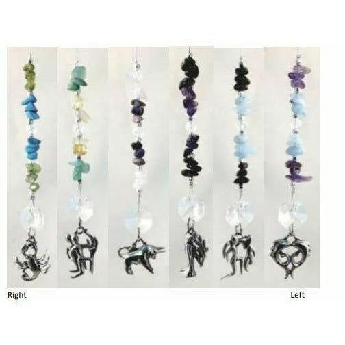 Zodiac Star sign Sun catchers 12 different horoscope signs Astrology mobile