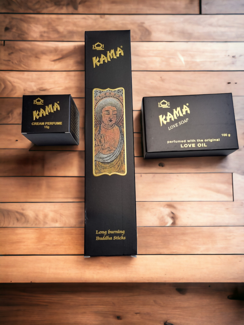 KAMA Perfume GIFT PACK Set Original Love Oil Cream Soap Incense New Zealand