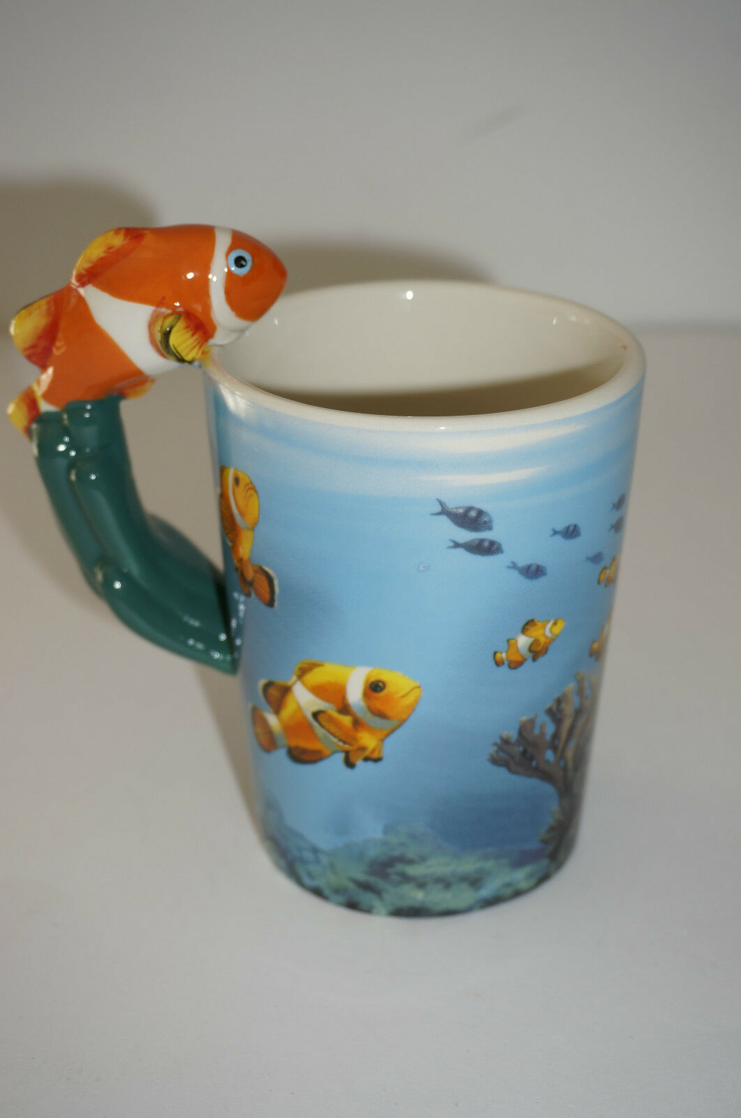Nemo clown fish Coffee Mug Cup bone China Fantasy Animal jungle novelty gift