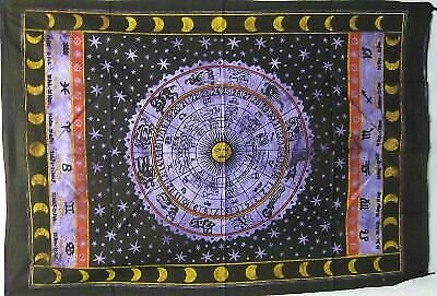 Zodiac wall hanging Star sign 12 different horoscope signs Astrology throw 76cm