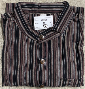 SHIRT COTTON KURTA Nepal cotton Unisex Men's Casual shirt LONG sleeve Top