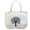 TOTE BAG Cotton Shopping Bags reusable printed Tree of Life extra-large tote