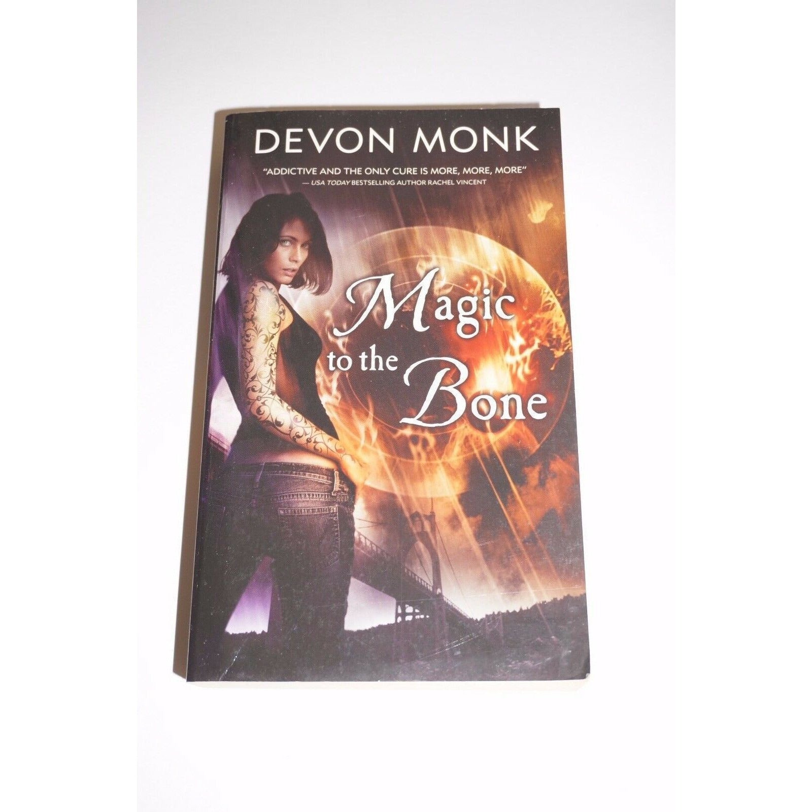 Magic to the bone By Devon Monk paperback fiction Read used book