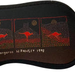 Aboriginal indigenous Artist Bulurru Sunglasses Case Eyewear BELLATA kangaroo