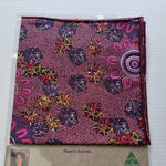 Aboriginal Handkerchief indigenous Art Cotton Hanky Pocket Women's Business