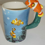 Nemo clown fish Coffee Mug Cup bone China Fantasy Animal jungle novelty gift