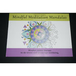 Mindful Meditation Mandala Coloring book stained glass decal design Spirit New